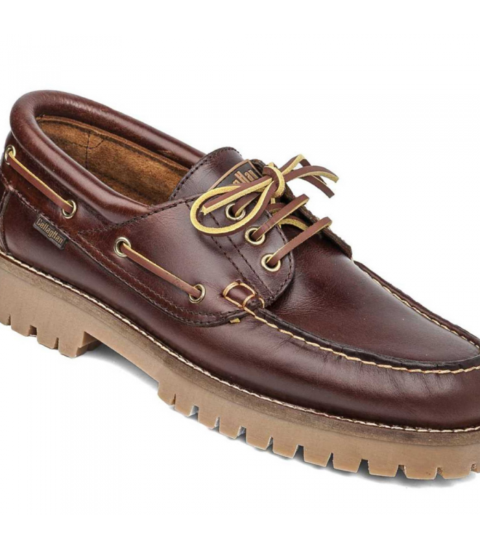 CALLAGHAN 53400, Zapato náutico para hombre marrón claro