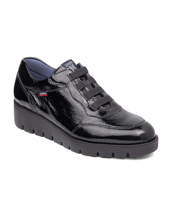 Zapato Cordón Mujer, Zapato Cordones Negro Negro