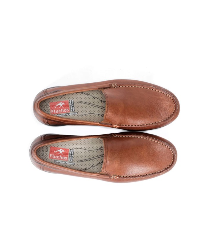 Mocasines Fluchos Orion 8682 Marrones