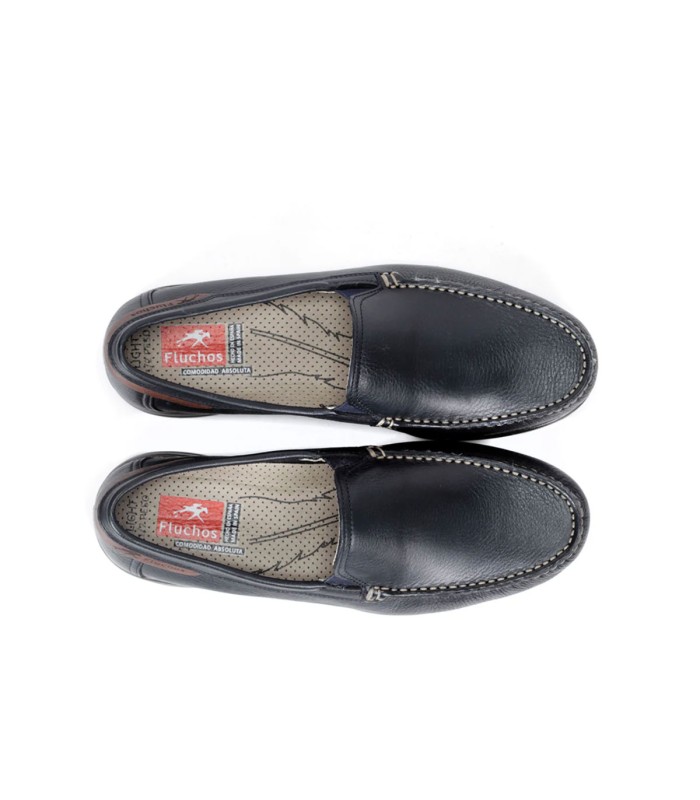 Mocasines Fluchos Orion 8682 Azules