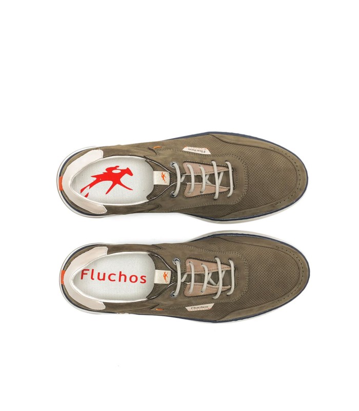 Zapatos Fluchos Jeff F2210 Verdes