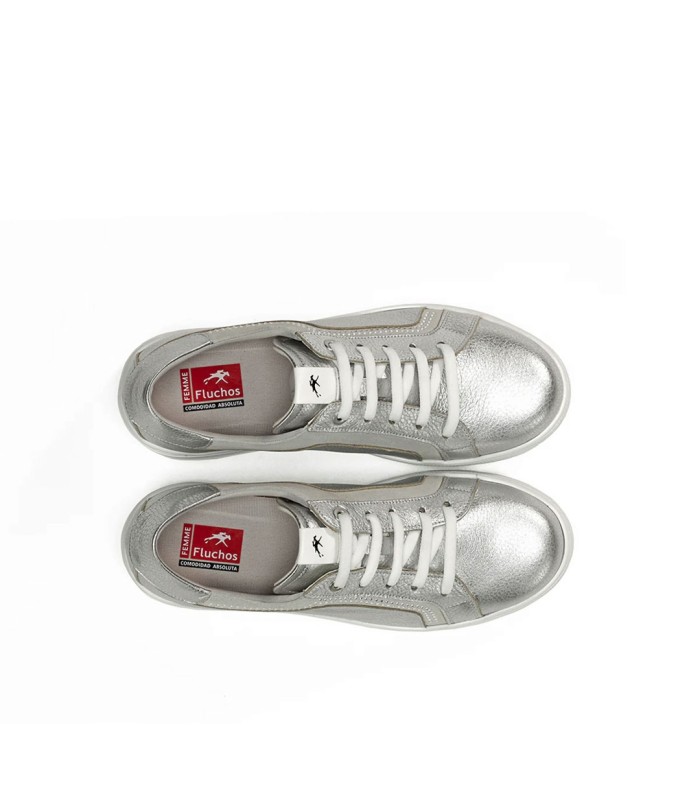 Deportivos Fluchos Aqua F1997 Plateados