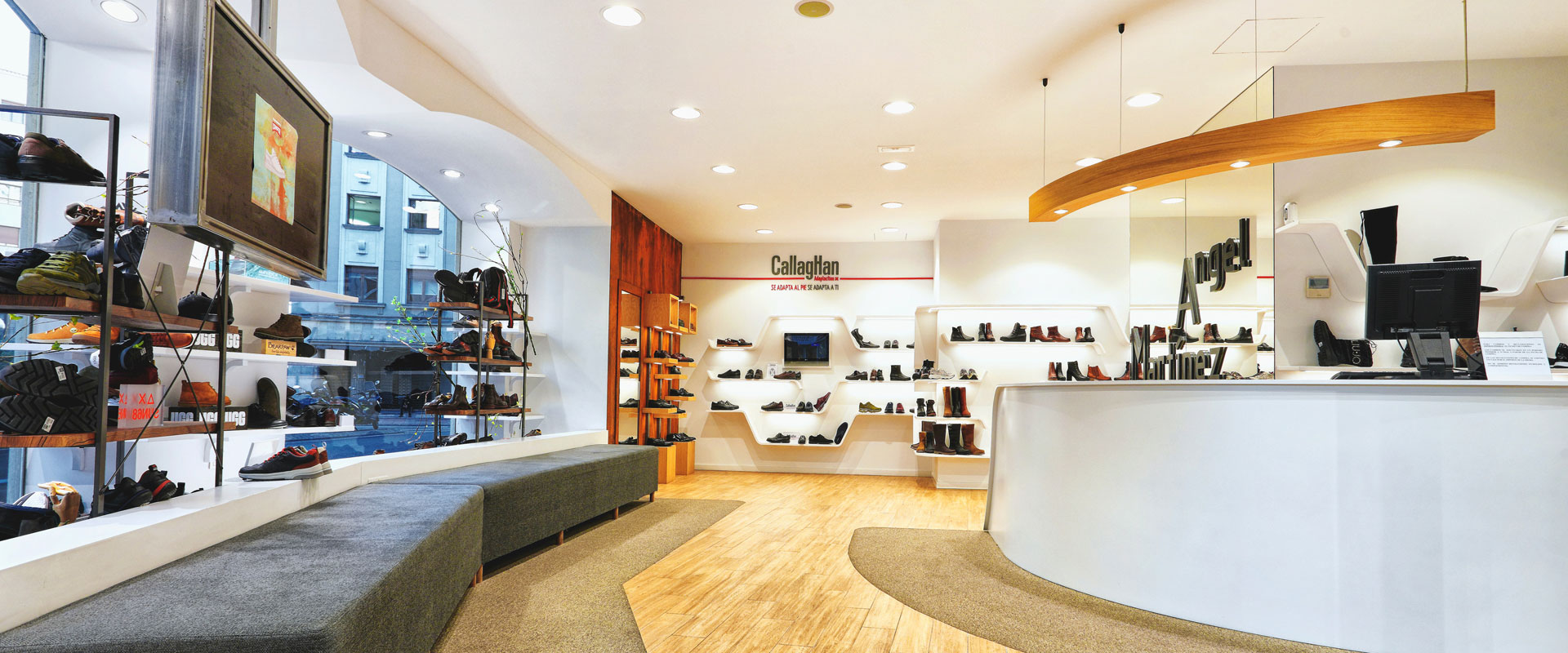 Zapaterías Ángel Martínez calle Burgo Nuevo Interior